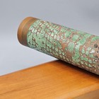 Vintage Signed Stephen Auger Kaleidoscope With Wooden Case