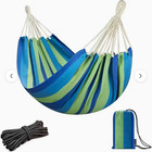 Extra Large Single Person Hammock  Heavy Duty 300lb Capacity  Sturdy All-weather