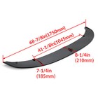 Gloss Front Bumper Lip Splitter For 2011-2016 Bmw F10 520i 528i 550i M Sport