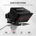 Neewer Basics X12b Liftable Teleprompter For 12  for Ipad Tablet Phone Dslr