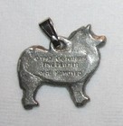 Samoyed Dog Harris Fine Pewter Pendant Usa Made
