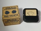 Nos Vtg Sterling 68 Panel Type Meter Ammeters 0-1o Panel Mount Dc Tube Tester