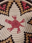 Vtg Native American Coiled Turtle Basket Bowl Tray Likely Navajo