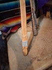   awesome Vintage Native American Apache Short Bow 41 In  2 Arrows  Signed    
