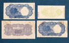 Lot Of 4 - China Central Bank Of Manchukuo 10 Cents  50 Cents  And 1 Yuan