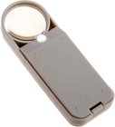 Illuminated Hand Held 7x Led Lighted Aspheric Magnifier With 1 5   Lens Diameter