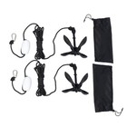 2 Pack Marine Kayak Folding Anchor Kit 26 2 Ft Rope Buoy For Pwc Canoe Jet Ski