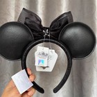 Authentic Disney 2024 Pirates Of The Caribbean Black Minnie Mouse Ears Headband