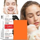5 Bar San Kojie Kojic Acid Soap Skin Brightening Dark Spot Remover Face Skin