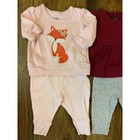 Baby Girl Clothes 0 3 Months Pants Bodysuits Shirt Outfits Long Sleeve Lot Fox