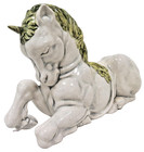 Nora Fenton Ceramic Unicorn Figurine Lions Tail Majolica Mythological Mcm Italy