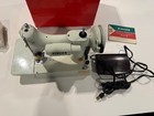 White Featherweight 221k Sewing Machine In Super Rare Original Case
