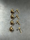 Qty 1 Set  Brass 10 23 Teeth 3mm Bore  Shaft 90 Deg Bevel Gear Set 2 3 1 Ratio