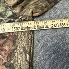 Mossy Oak Hoodie Mens Size L Camo Break-up Infinity Quarter Zip Pullover