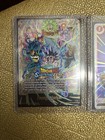 Bandai Dragon Ball Sparking  Zero Foil holo Promo Cards All 4 Opened  Not Played
