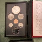 5 Canadian Proof Sets 1980 82 83 85 86 With 50   Silver Dollar  