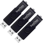Usb Flash Drive 8gb 3 Pack Usb 2 0 Thumb Drive Swivel Memory Stick Data Stora   