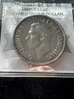 1947  Maple Leaf   Coin Mart Graded Canadian Silver Dollar   ef-40 Cleaned  