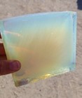 Opalite Opal Glass Tile Chipped  4 25  X 1  Block Slab 4 Flint Knapping Cab 2 