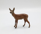 Beautiful Little Antique Austrian Vienna Cold Painted Bronze Figure Of Deer