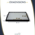 8 Pack Of 14 X 20 X 1 1 4 Riker Display Cases Boxes For Collectibles Arrowheads