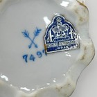 Vintage Arnart Porcelain Decanter Gold Filigree Japan 7  Ornate Bottle   Stopper