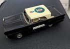 Vintage Tin Friction Police Car By Cragstan 1950 s Patrol No  3