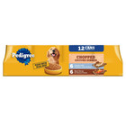 2 Pack Pedigree Chopped Ground Dinner Chicken   Bacon Variety Pack Wet Dog Food 