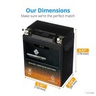 Yb14a-a2 High Performance - Maintenance Free - Agm Atv Rechargeable Battery