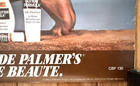 Rare Vintage Palmer   s Cocoa Butter Soap Poster 1982 E t Browne Drug Company