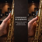 Saxophone Thumb Rest Brass Thumb Hook Ergonomic Gold Support For Alto Tenor Sax