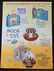 Rare Vtg 1966 Dealer Color Ad - Ohio Art Etch A Sketch Cap Gun  more Toy Catalog