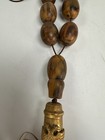 Butterscotch Bakelite Faturan Ottoman Prayer Beads W Masterbead Eagle Untouched