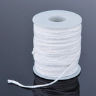 200ft Braided Wicks Candles Spool Cotton 100pcs Wick Clips For Diy Candle Making