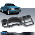 Dash Radio Cluster Bezel Double Din Fit For 98-05 Chevy S10 Blazer Jimmy Sonoma