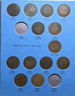 1859 - 1920 Large Cent Coin Collection Set In Whitman Book - 41 Coins