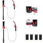 2x Electric Fuel Transfer Pump Multi-use Gas Oil Water Liquid Battery Powered