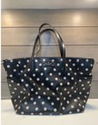 Kate Spade Black Diaper Bag Tote With Cream Polka Dots