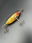 Vintage Heddon Sos Wounded Minnow Fishing Lure  Perch Pattern  5oz 4   