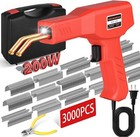 200w Plastic Welder Kit  3000pcs Hot Staples Plastic Repair Kit