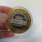 Limited Edition 10 Dollar Gaming Token Horseshoe Casino Las Vegas Nv  999 Silver
