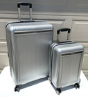 Samsonite Blackstone 2-piece Hardside Expandable Spinner Luggage Set In Silver