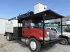 Automatic 65  Height Forestry Bucket Truck Chipper Dump Lrv60 Tree Boom Diesel