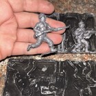 Very Old Toy Soldier Lead Mold Ww2 U s army 3 Soldiers  With 3 Soldiers Inside 