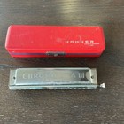 Vintage M Hohner Chromonica Iii 280 Harmonica Key Of C Major Germany Orig Case