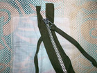 Vintage Conmar Military Aluminum 38  Tent Heavy Duty Zipper Nos 2 Sided Pull