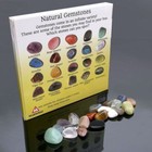 Set Of 20 Healing Crystal Natural Gemstone Reiki Chakra Collection Stone Kit