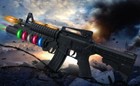 22 -inch Ak988 Kids Toy Rifle W  Lights Sounds   Moving Muzzle Battery-operated
