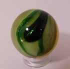Stunning New John Hamon Miller Fancy Swirl 24 Mm   15 16  Dia  Art Glass Marble