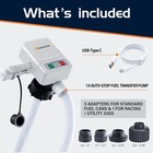 Automatic Fuel Transfer Pump With Auto-stop   Battery Or Usb Powered  3 2 Gpm